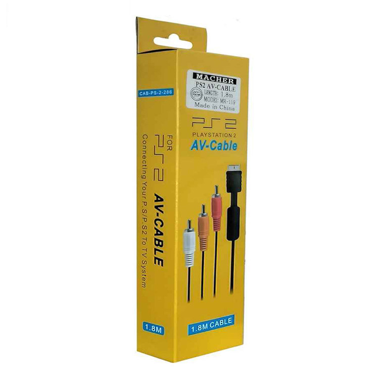 کابل تصویر پلی استیشن 2 مچر مدل MR-119 (کامپوننت به RCA)