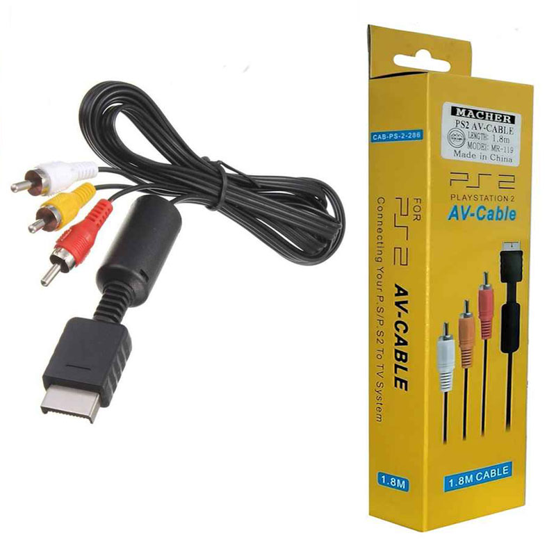 کابل تصویر پلی استیشن 2 مچر مدل MR-119 (کامپوننت به RCA)