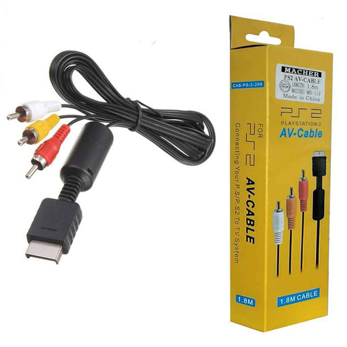 کابل تصویر پلی استیشن 2 مچر مدل MR-119 (کامپوننت به RCA)