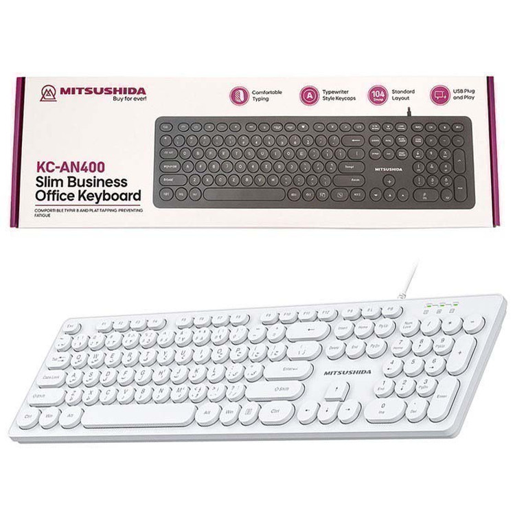 صفحه کلید سیم دار میتسوشیدا مدل KC-AN400