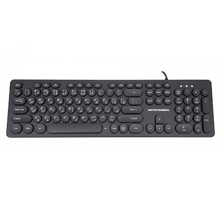 صفحه کلید سیم دار میتسوشیدا مدل KC-AN400