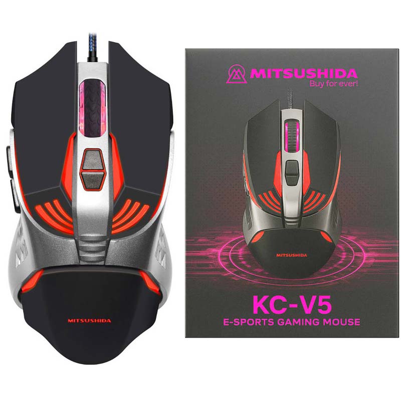 ماوس گیمینگ RGB میتسوشیدا مدل KC-V5