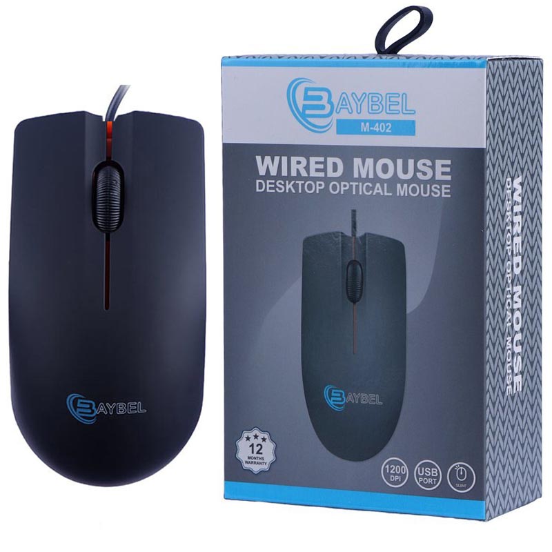ماوس سیم دار بایبل مدل M-402