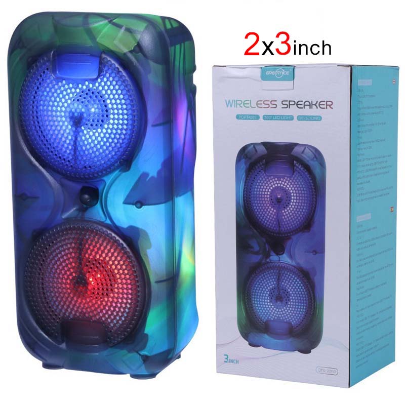 اسپیکر بلوتوثی قابل حمل گریت نایس مدل GTS-2083