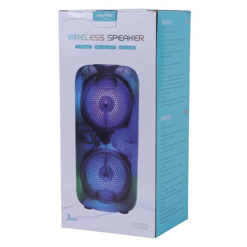 اسپیکر بلوتوثی قابل حمل گریت نایس مدل GTS-2083