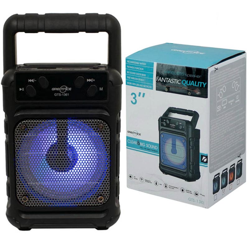 اسپیکر بلوتوثی قابل حمل گریت نایس مدل GTS-1361