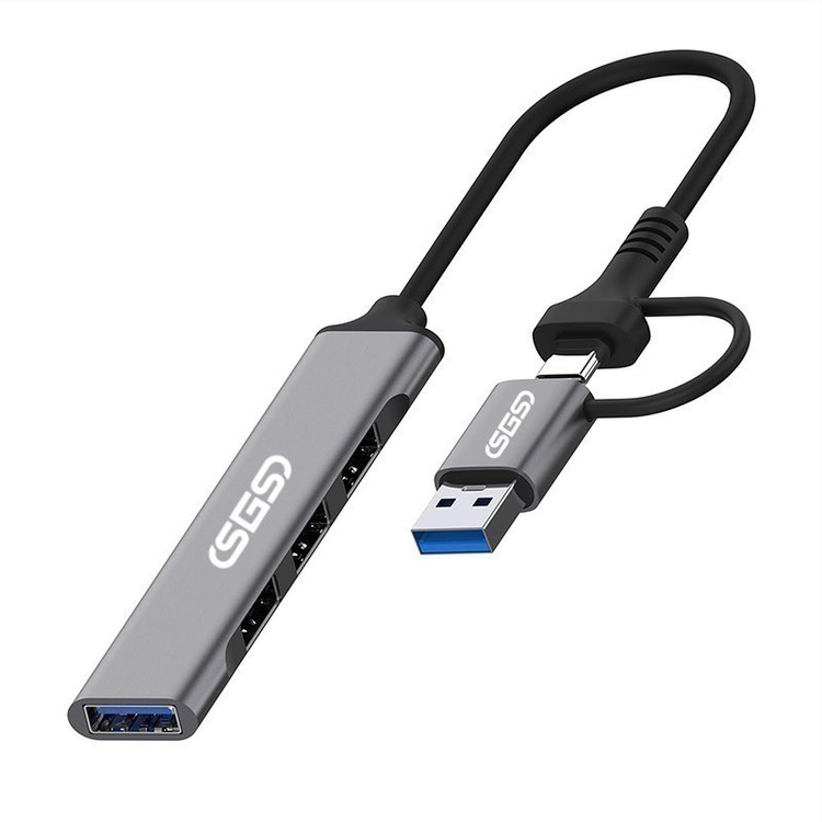 هاب 4 پورت USB/USB-C مدل SGS