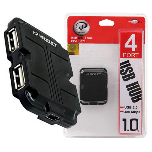 هاب 4 پورت USB 2.0 ایکس پی مدل XP-H807