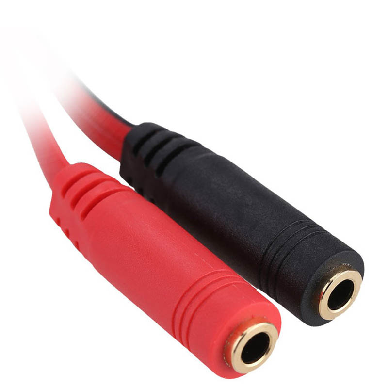 کابل تبدیل 1 به 2 جک 3.5 میلیمتری هدفون مدل D-Net