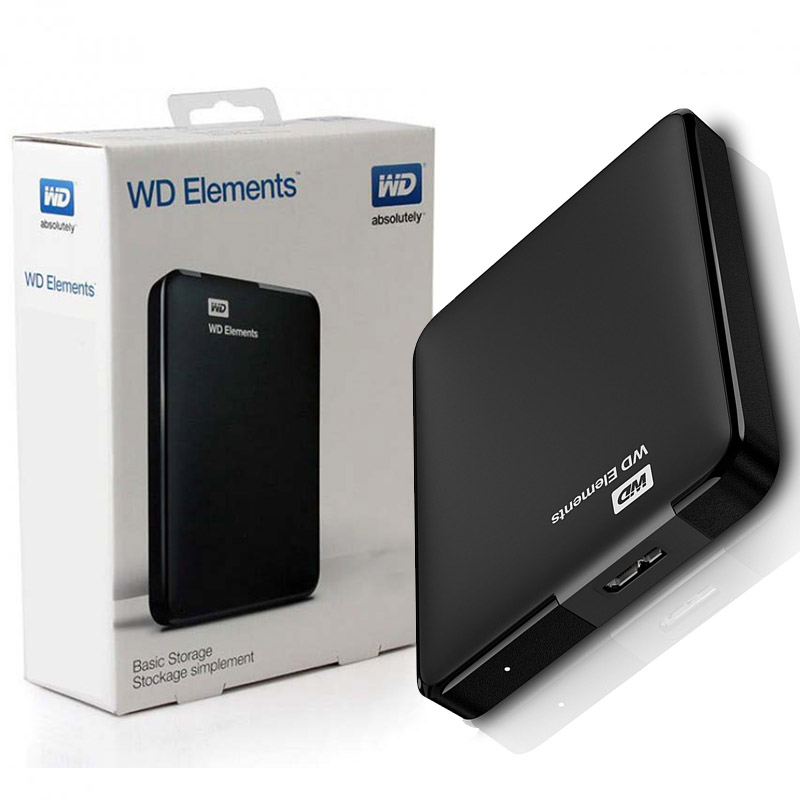 باکس هارد 2.5 اینچی USB3.0 وسترن دیجیتال مدل Elements