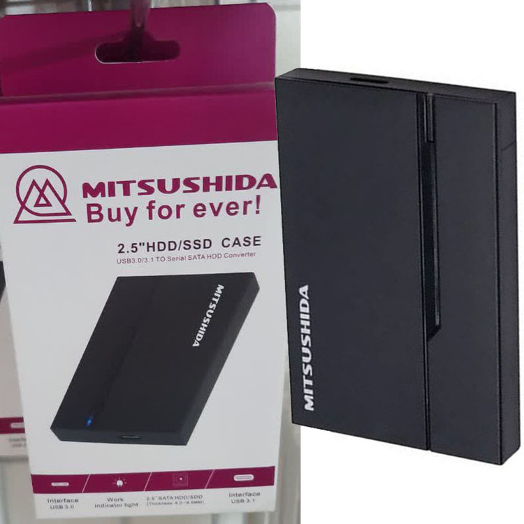 باکس هارد 2.5 اینچی USB3.0 میتسوشیدا مدل KC-354