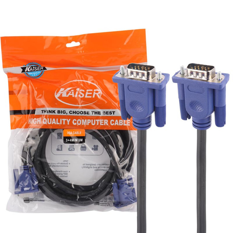 کابل VGA کایزر مدل 4+3 طول 3 متر