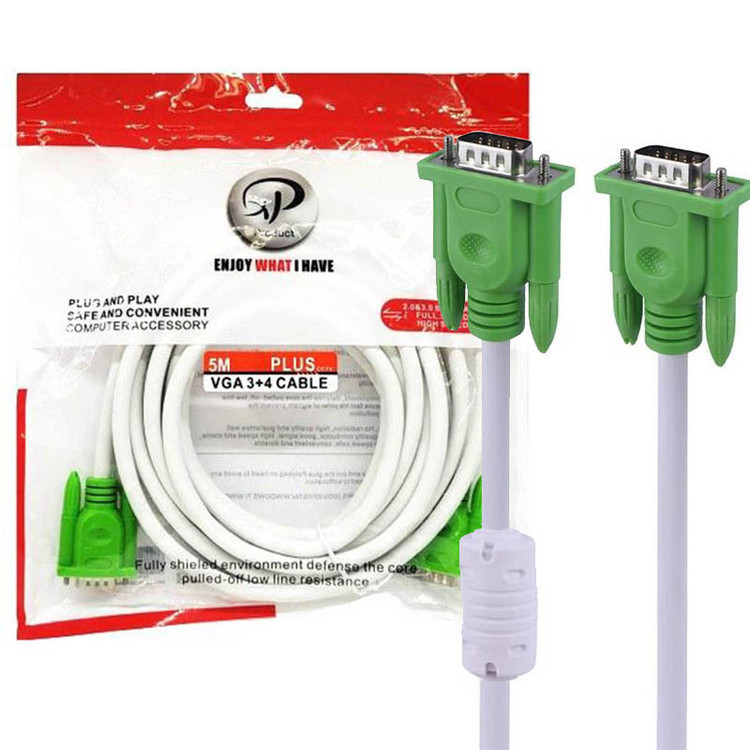 کابل VGA ایکس پی پلاس مدل 4+3 طول 5 متر
