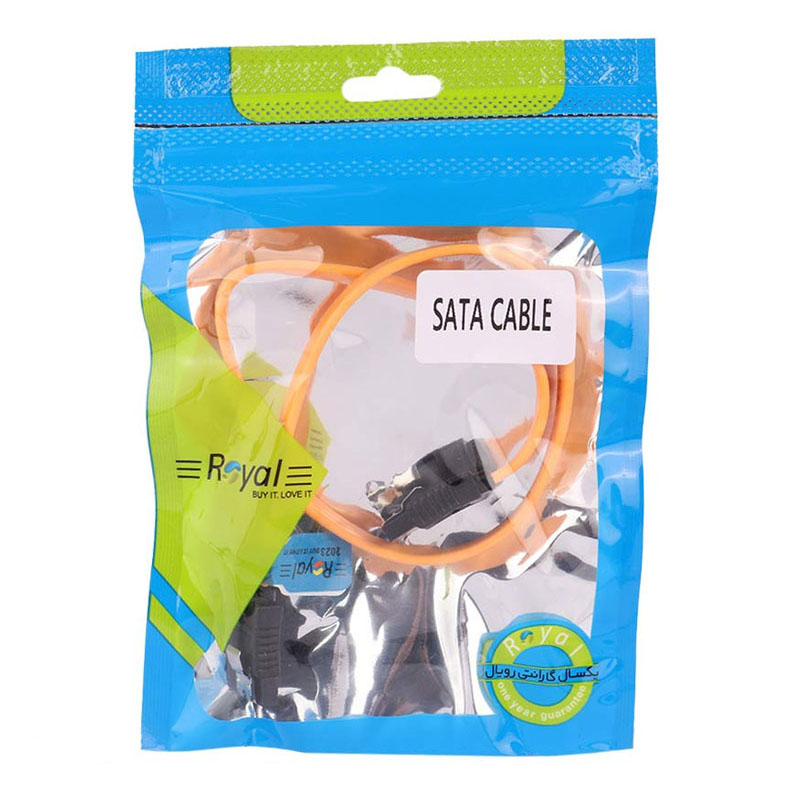 کابل هارد ساتا رویال مدل قفل دار طول 0.40 متر