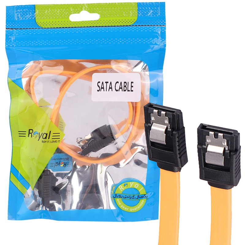 کابل هارد ساتا رویال مدل قفل دار طول 0.40 متر