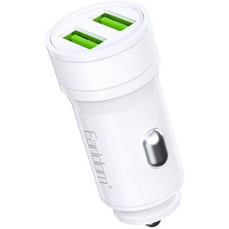 شارژر فندکی دو پورت ارلدام مدل ES-CC23