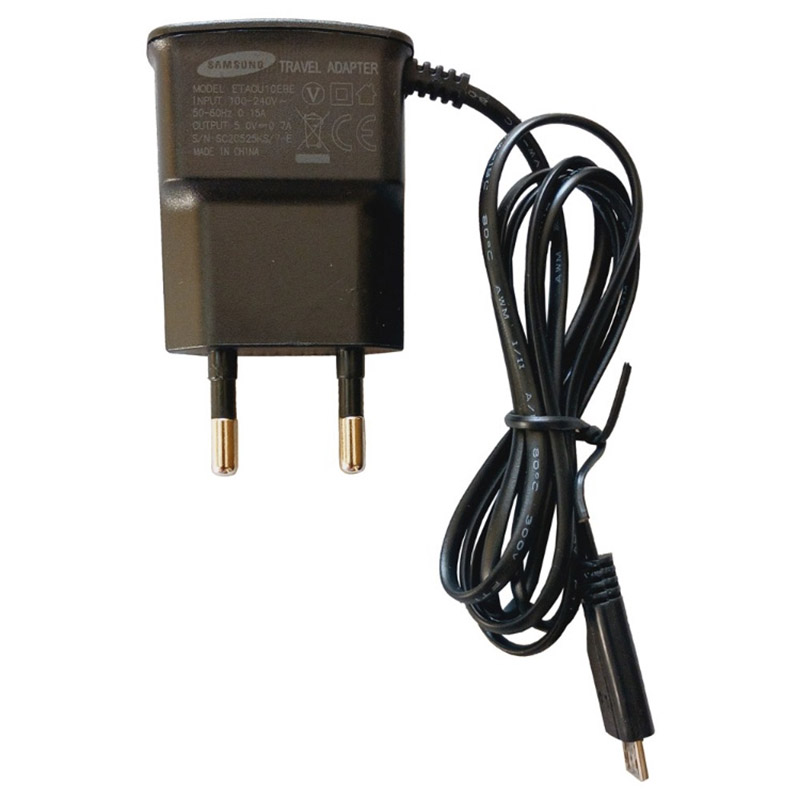 شارژر دیواری یک تکه 3.5 وات سامسونگ مدل ETAOU10E8E میکرو USB