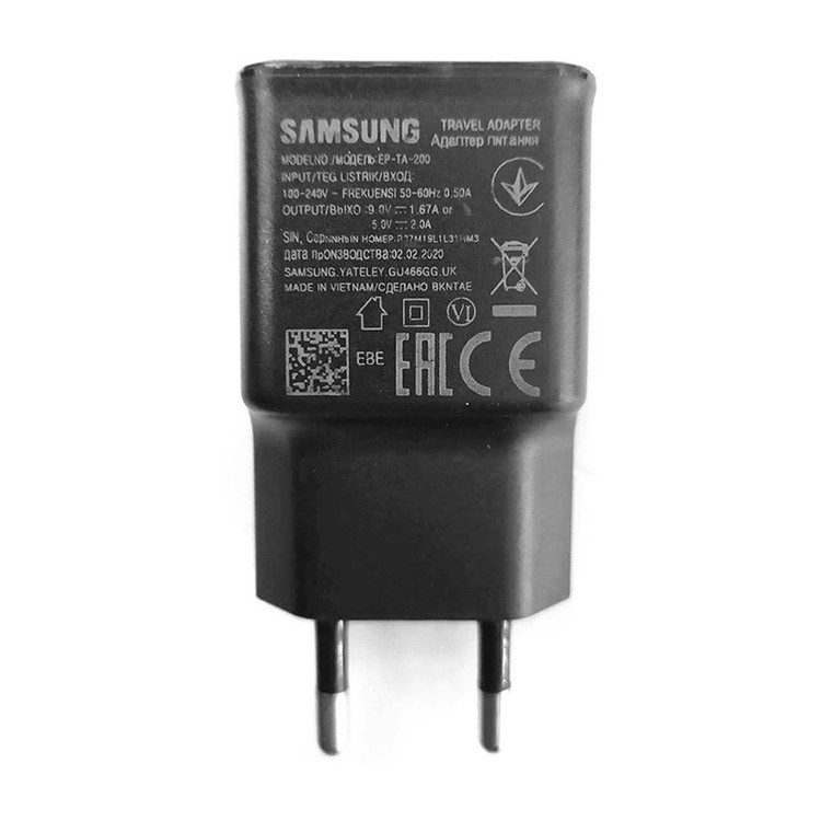 شارژر دیواری سامسونگ مدل S10 Plus به همراه کابل تایپ سی