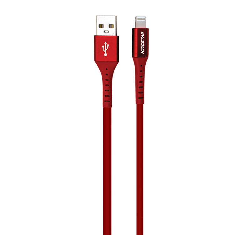 کابل شارژ لایتنینگ کینگ استار مدل K65i