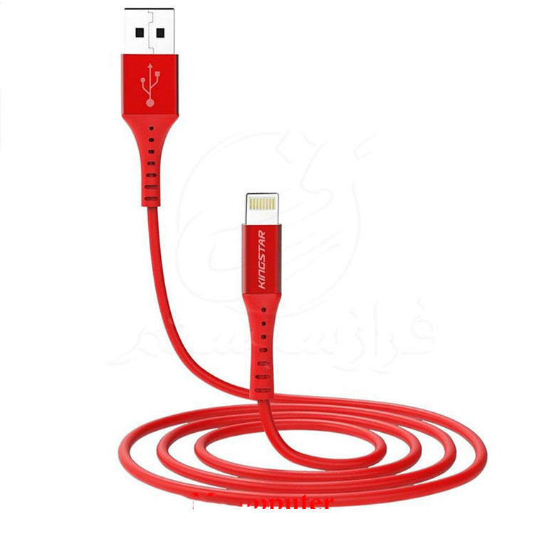 کابل شارژ لایتنینگ کینگ استار مدل K65i