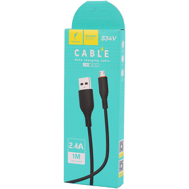 کابل شارژ میکرو Usb اسکای دلفین مدل S34V