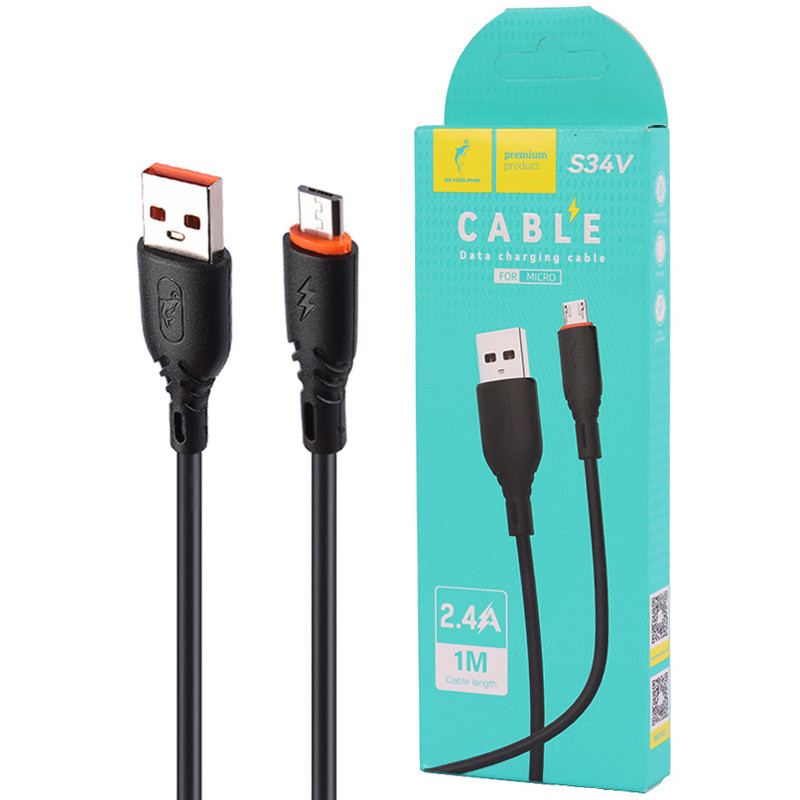 کابل شارژ میکرو Usb اسکای دلفین مدل S34V