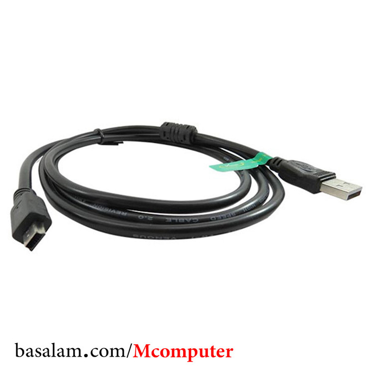 کابل شارژ ذوزنقه ای Usb به Miniusb مدل XP طول 1.5 متر