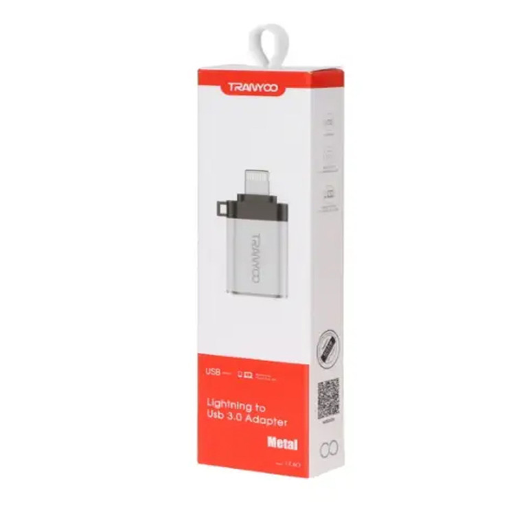 تبدیل OTG لایتینینگ به Usb3 ترانیو مدل T-E40