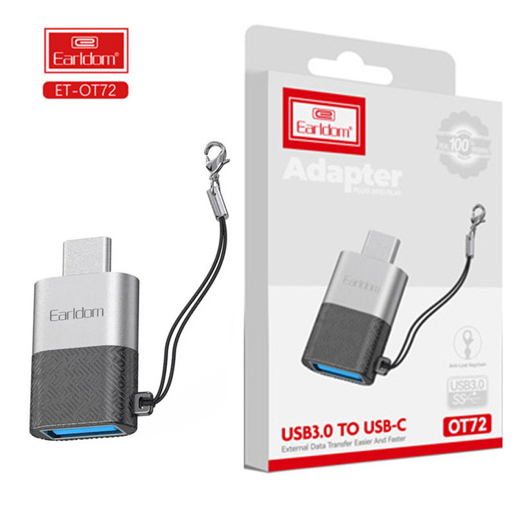 تبدیل OTG تایپ سی به Usb3 ارلدام مدل OT72