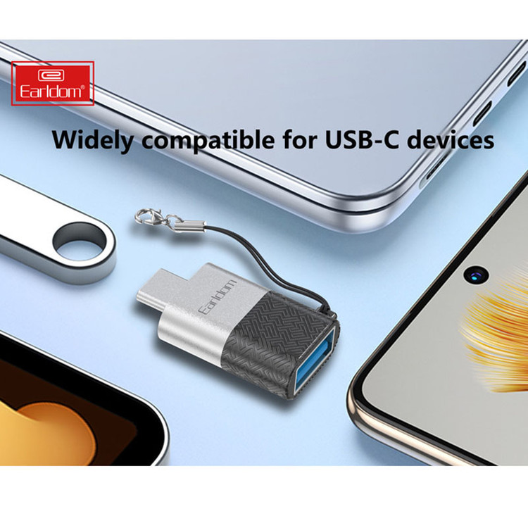 تبدیل OTG تایپ سی به Usb3 ارلدام مدل OT72