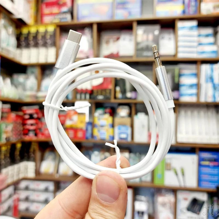 کابل تبدیل تایپ سی به AUX مدل JH-030