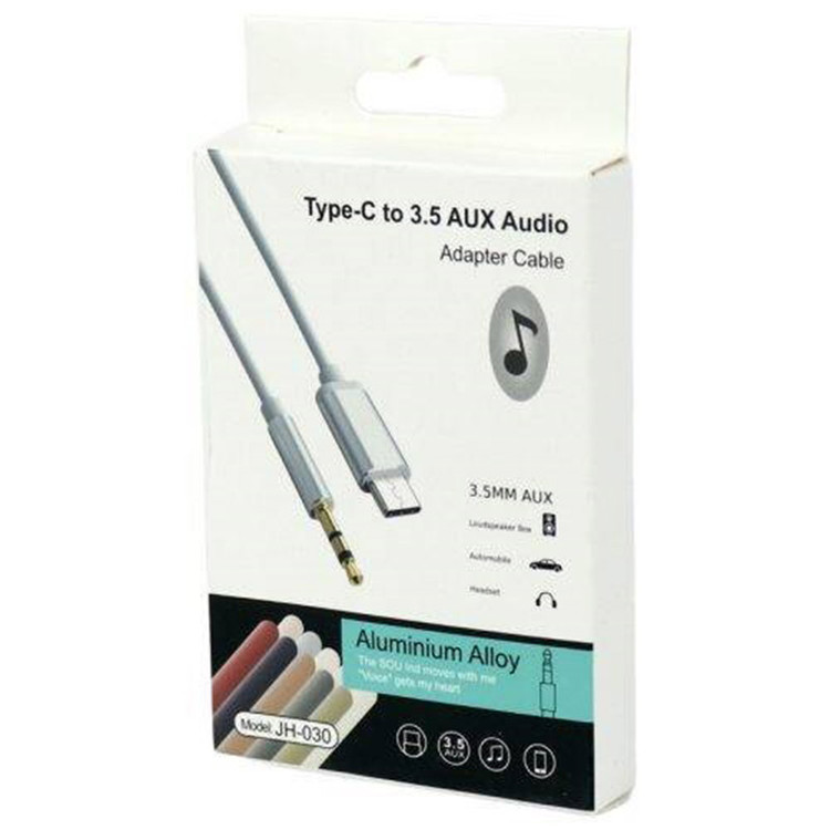 کابل تبدیل تایپ سی به AUX مدل JH-030
