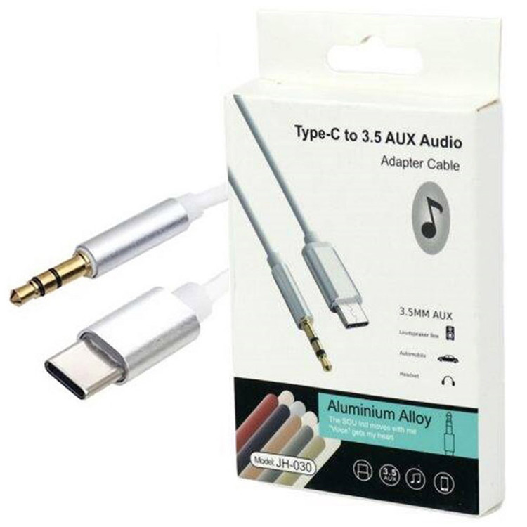 کابل تبدیل تایپ سی به AUX مدل JH-030