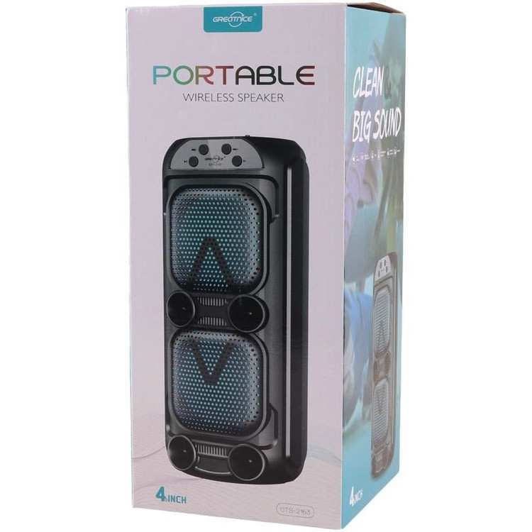 اسپیکر بلوتوثی قابل حمل گریت نایس مدل GTS-2163