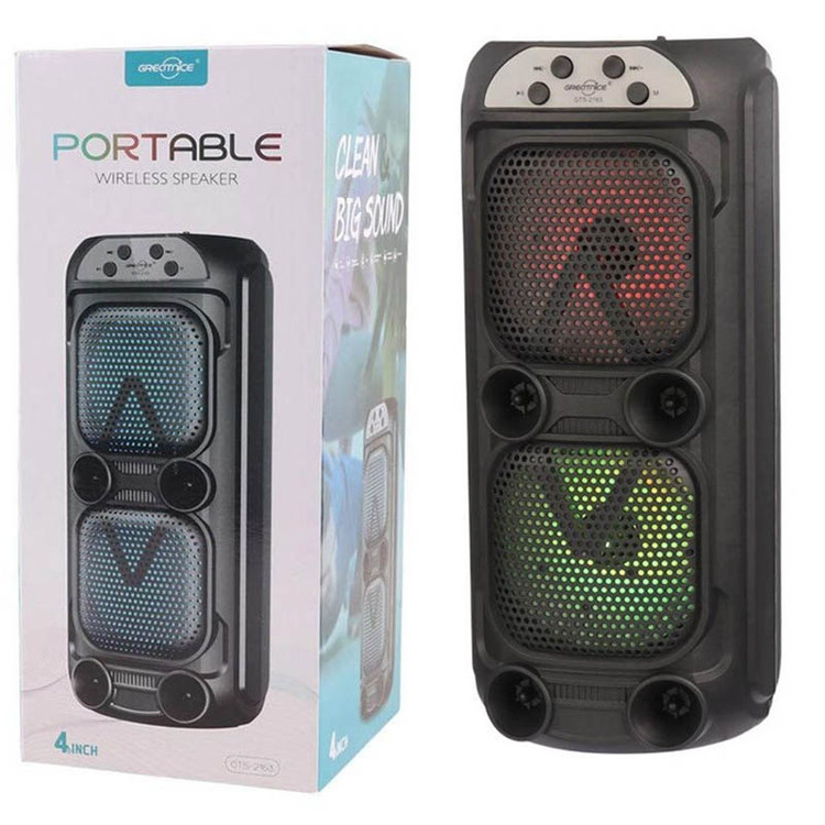 اسپیکر بلوتوثی قابل حمل گریت نایس مدل GTS-2163
