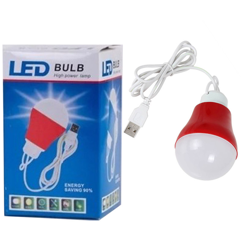 لامپ ال ای دی 5 وات USB مدل BULB