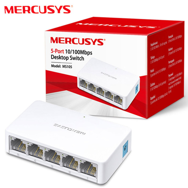 هاب سوییچ 5 پورت مرکوسیس مدل MS105