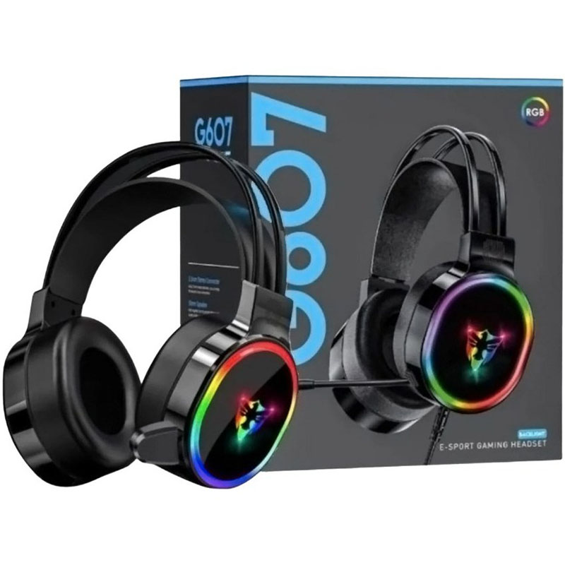 هدست گیمینگ سیم دار RGB مدل G607