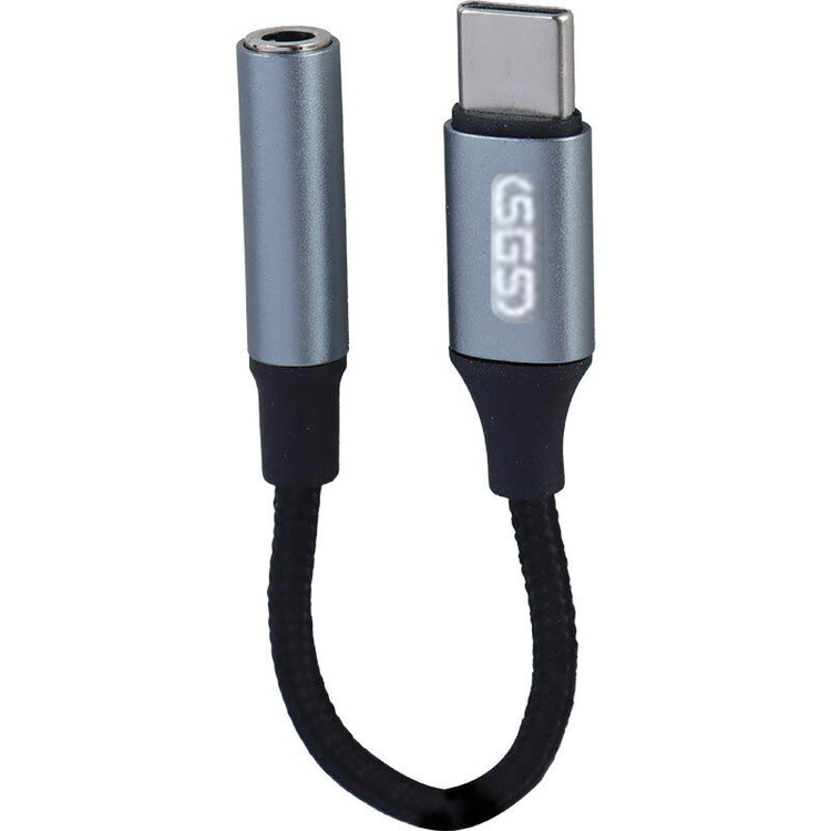 تبدیل تایپ سی به جک 3.5 میلی متری مدل SGS