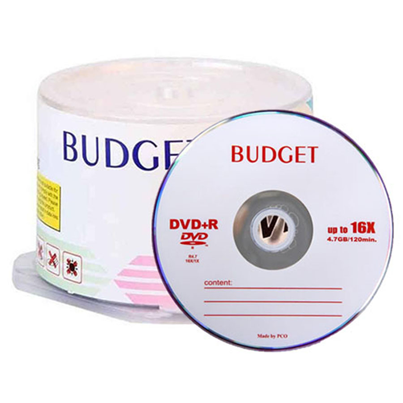 دی وی دی خام باجت DVD-R بسته 50 عددی
