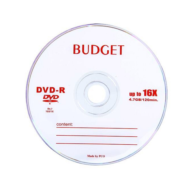 دی وی دی خام باجت DVD-R بسته 50 عددی