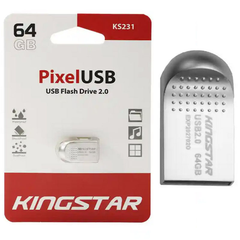 فلش مموری 64 گیگابایت کینگ استار مدل KS231