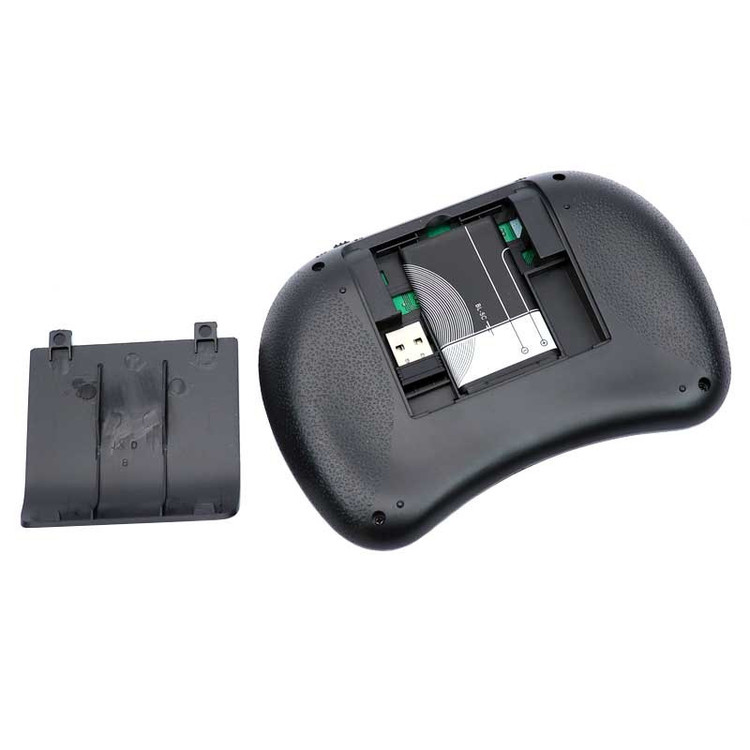 مینی کیبورد بی سیم اکسون مدل Backlit با تاچ پد و نور پس زمینه RGB