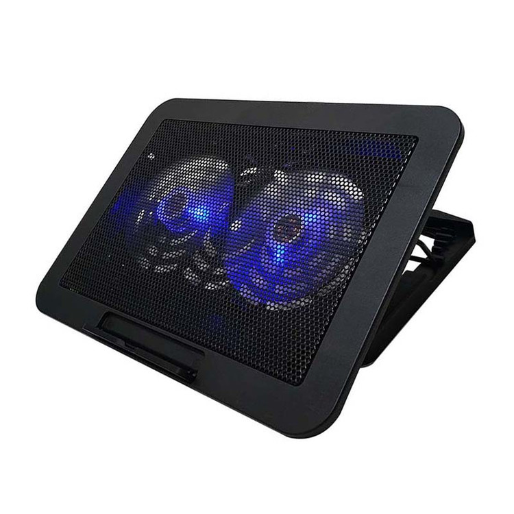 پایه خنک کننده لپ تاپ بایبل مدل F-61 دو فن RGB