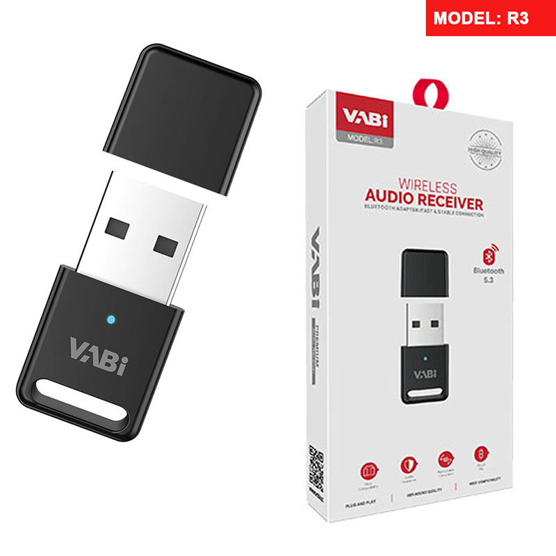 دانگل بلوتوث USB وابی مدل R3 نسخه Bluetooth 5.3