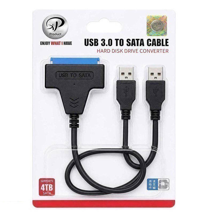 کابل تبدیل USB 3.0 به SATA 3.0 ایکس پی مدل XP-S3-843U
