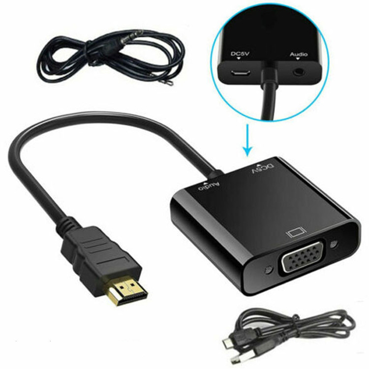 تبدیل HDMI به VGA ایکس نوا مدل X870 پاوردار | مناسب کنسول بازی