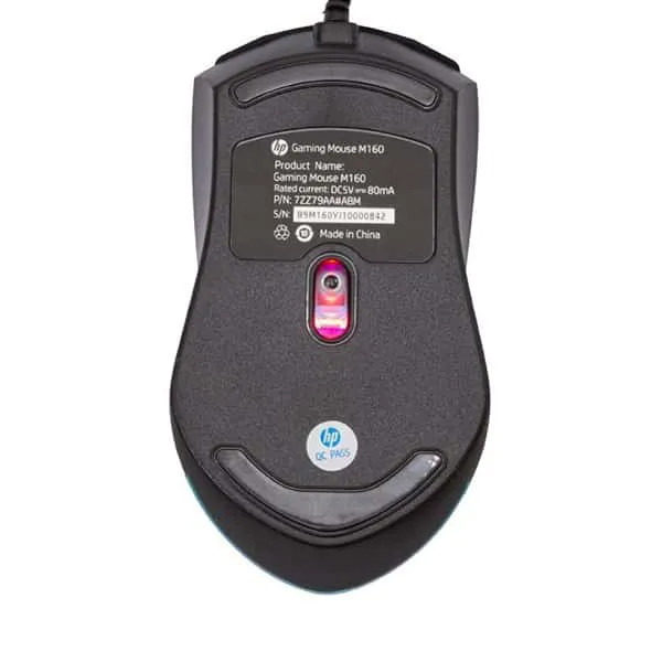 ماوس گیمینگ اچ پی مدل M160 اورجینال با نورپردازی RGB
