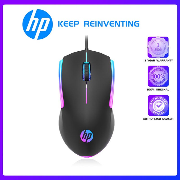 ماوس گیمینگ اچ پی مدل M160 اورجینال با نورپردازی RGB