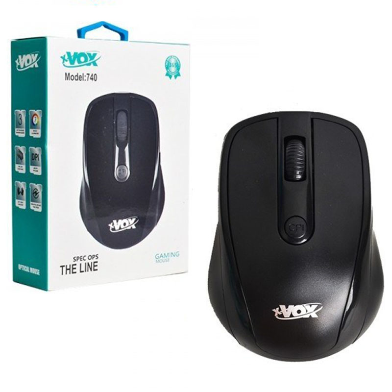 ماوس بی سیم گیمینگ ایکس وکس مدل 740 با دقت 4800 DPI